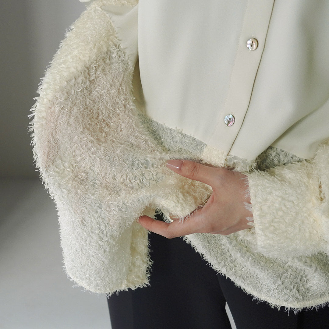 【30%OFF】CHIGNON(シニヨン) カットジャガード ブラウス