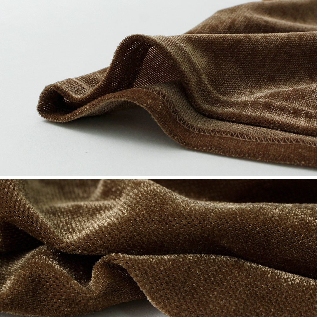 【30%OFF】CHIGNON(シニヨン) ベロアメッシュ プルオーバー