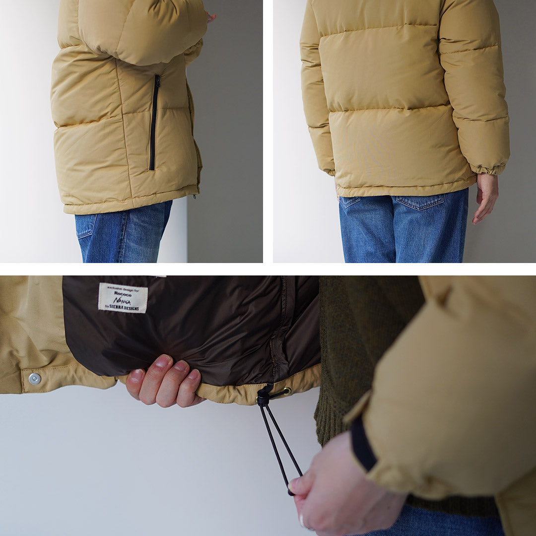 NANGA(ナンガ) 別注 SIERRA DESIGNS コーデュラ60/40 ジャムパック ダウンジャケット