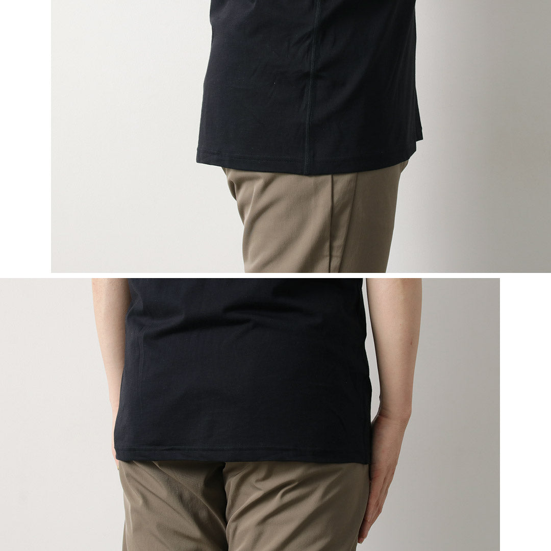 FYNELYNE ENGINEERED BY LIFILL コットニー ショートスリーブ クルーネックTシャツ