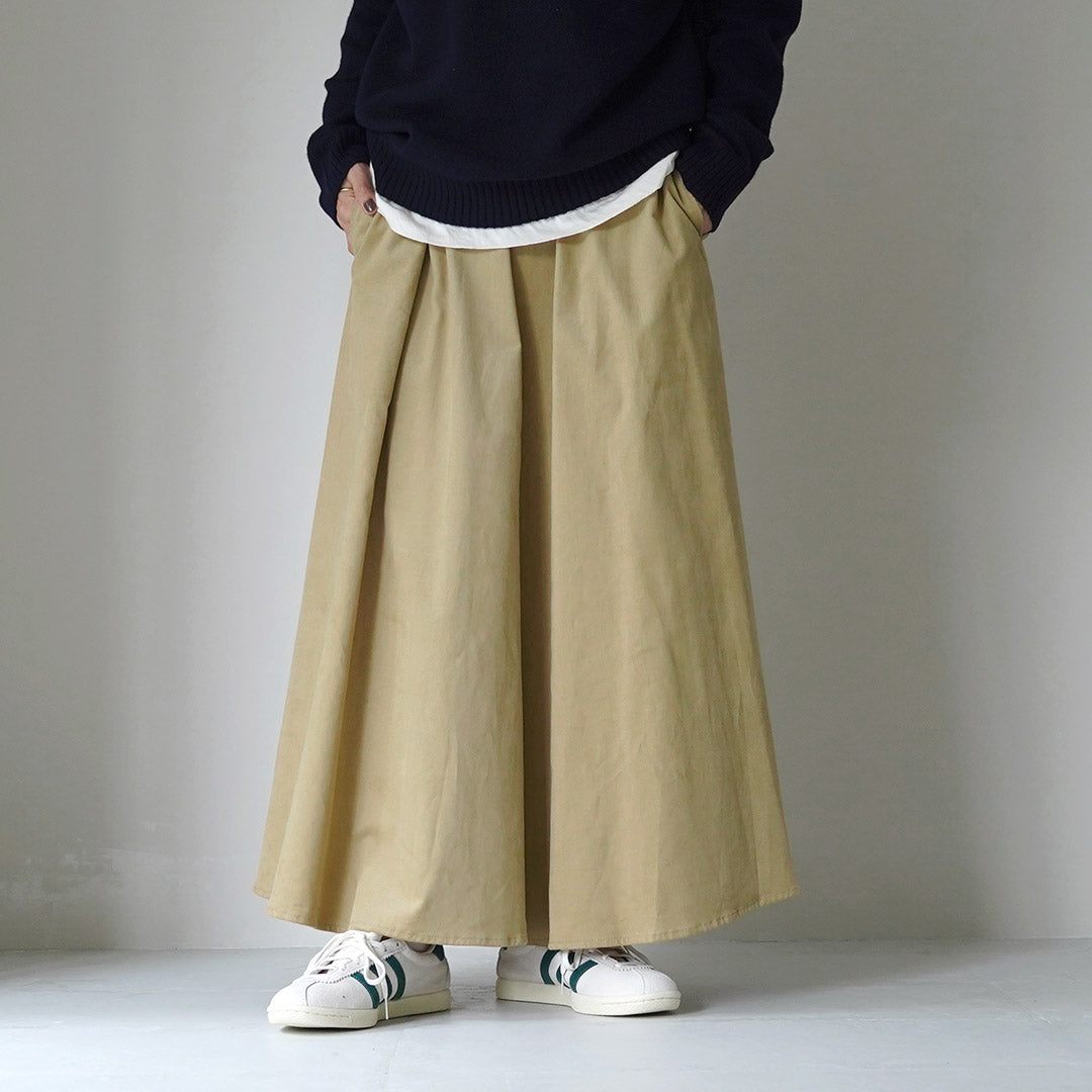 MIDIUMI(ミディウミ) コーデュロイ フレアスカート