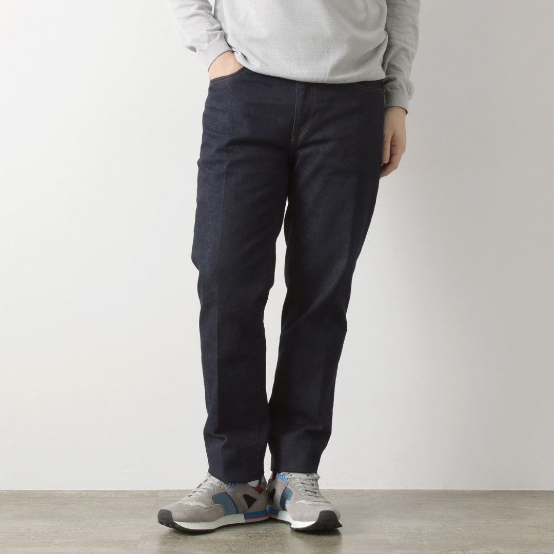 JAPAN BLUE JEANS(ジャパンブルージーンズ) 12oz ストレッチ センタークリース 5Pデニム ワンウォッシュ