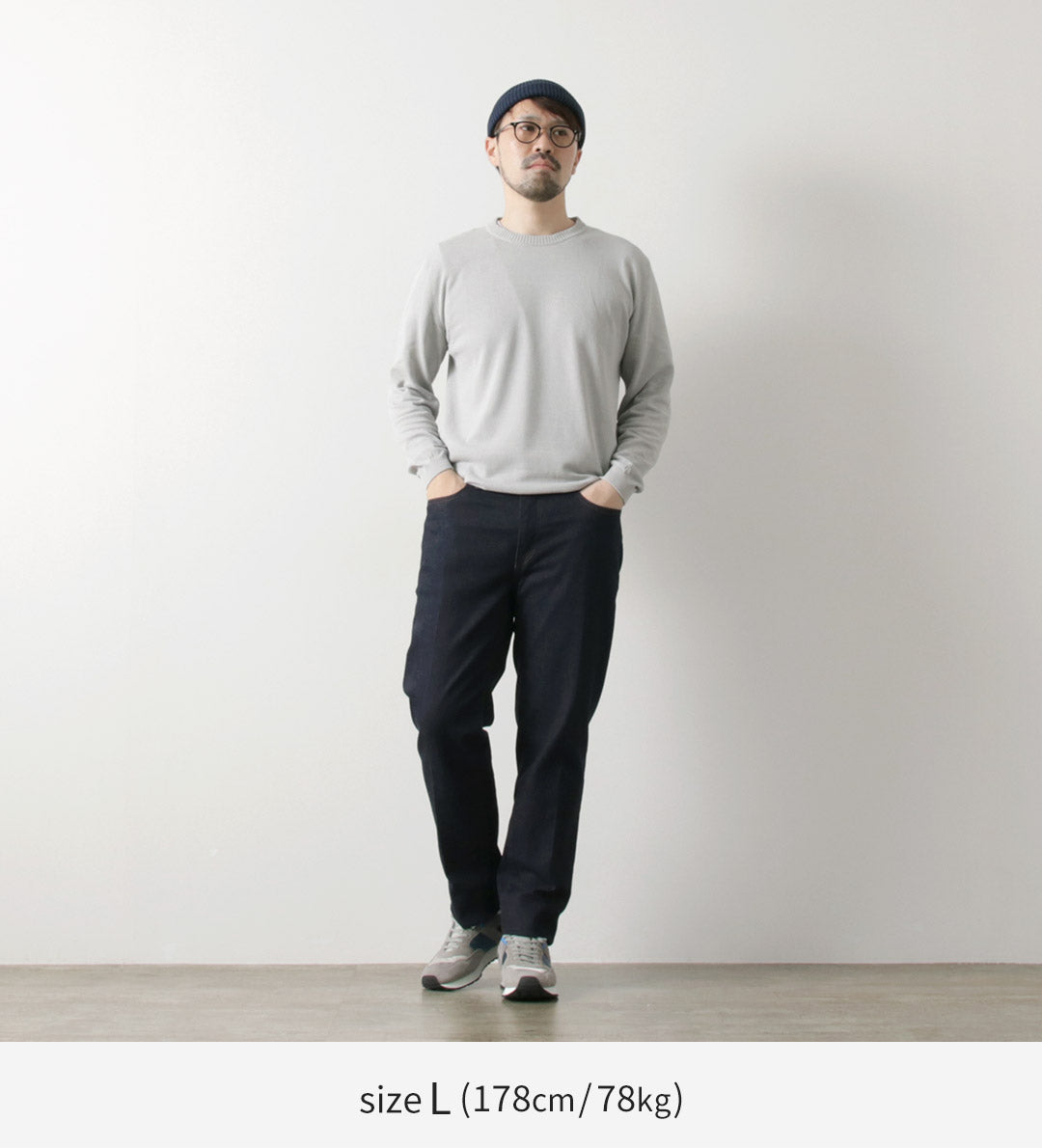JAPAN BLUE JEANS(ジャパンブルージーンズ) 12oz ストレッチ センタークリース 5Pデニム ワンウォッシュ