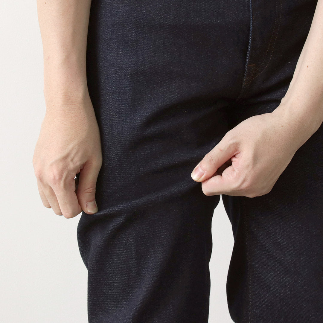JAPAN BLUE JEANS(ジャパンブルージーンズ) 12oz ストレッチ センタークリース 5Pデニム ワンウォッシュ