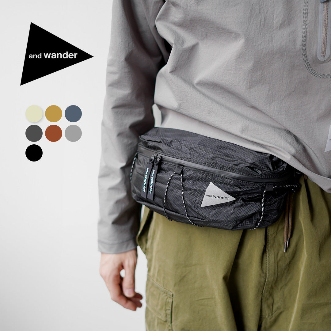 AND WANDER(アンドワンダー) シル ウェスト バッグ
