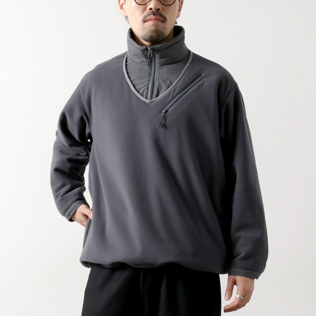 JUGEM(ジュゲム) ナイロンフリースコンビ アノラック