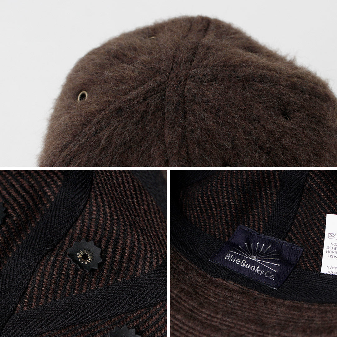 BLUE BOOKS CO.(ブルーブックスコー) ランダムセーラー シャギー / メンズ 帽子 日本製 無地 Random Sailor_Shaggy