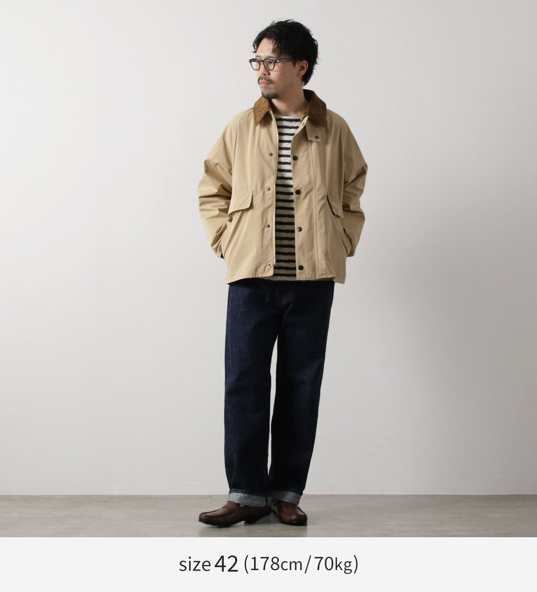 BARBOUR(バブアー) ボロウデイル ピーチスキン ジャケット