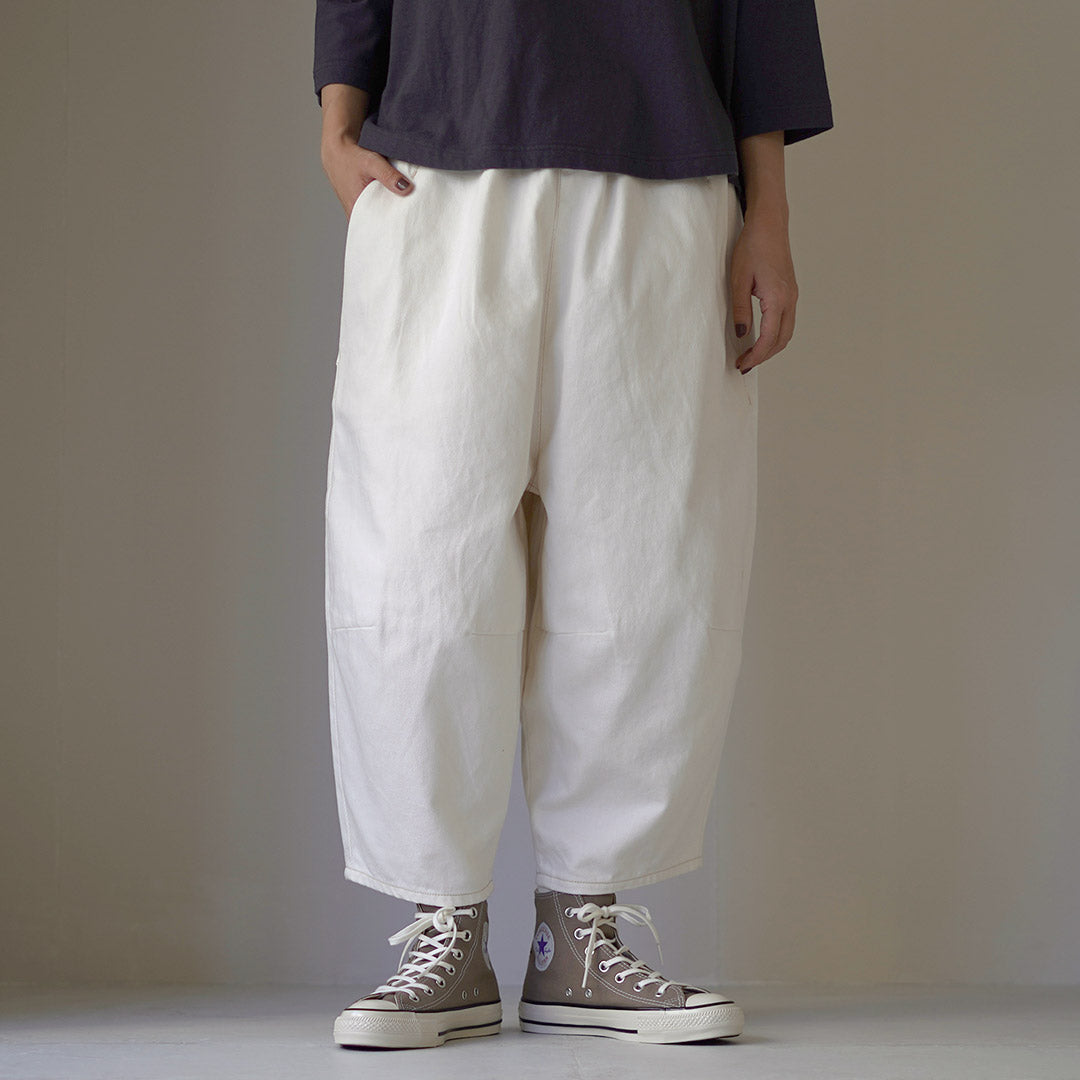 【20%OFF】TUMUGU(ツムグ) 12oz コットンリネンデニム ティンカーパンツ