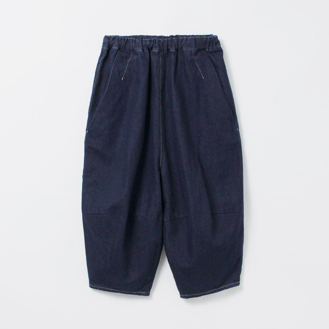 【20%OFF】TUMUGU(ツムグ) 12oz コットンリネンデニム ティンカーパンツ