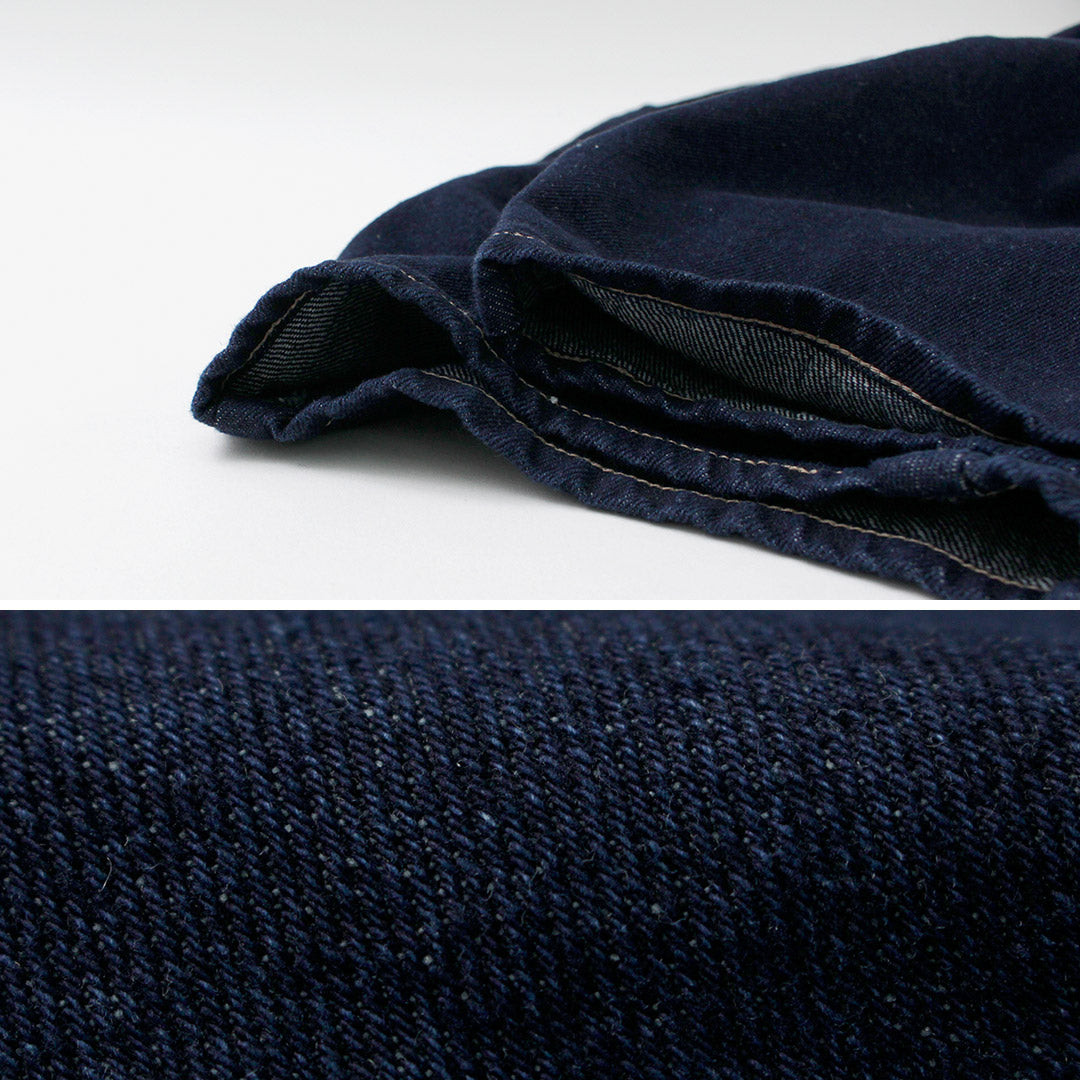【20%OFF】TUMUGU(ツムグ) 12oz コットンリネンデニム ティンカーパンツ