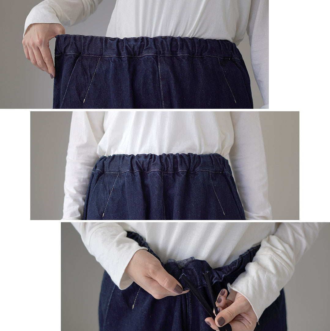 【20%OFF】TUMUGU(ツムグ) 12oz コットンリネンデニム ティンカーパンツ