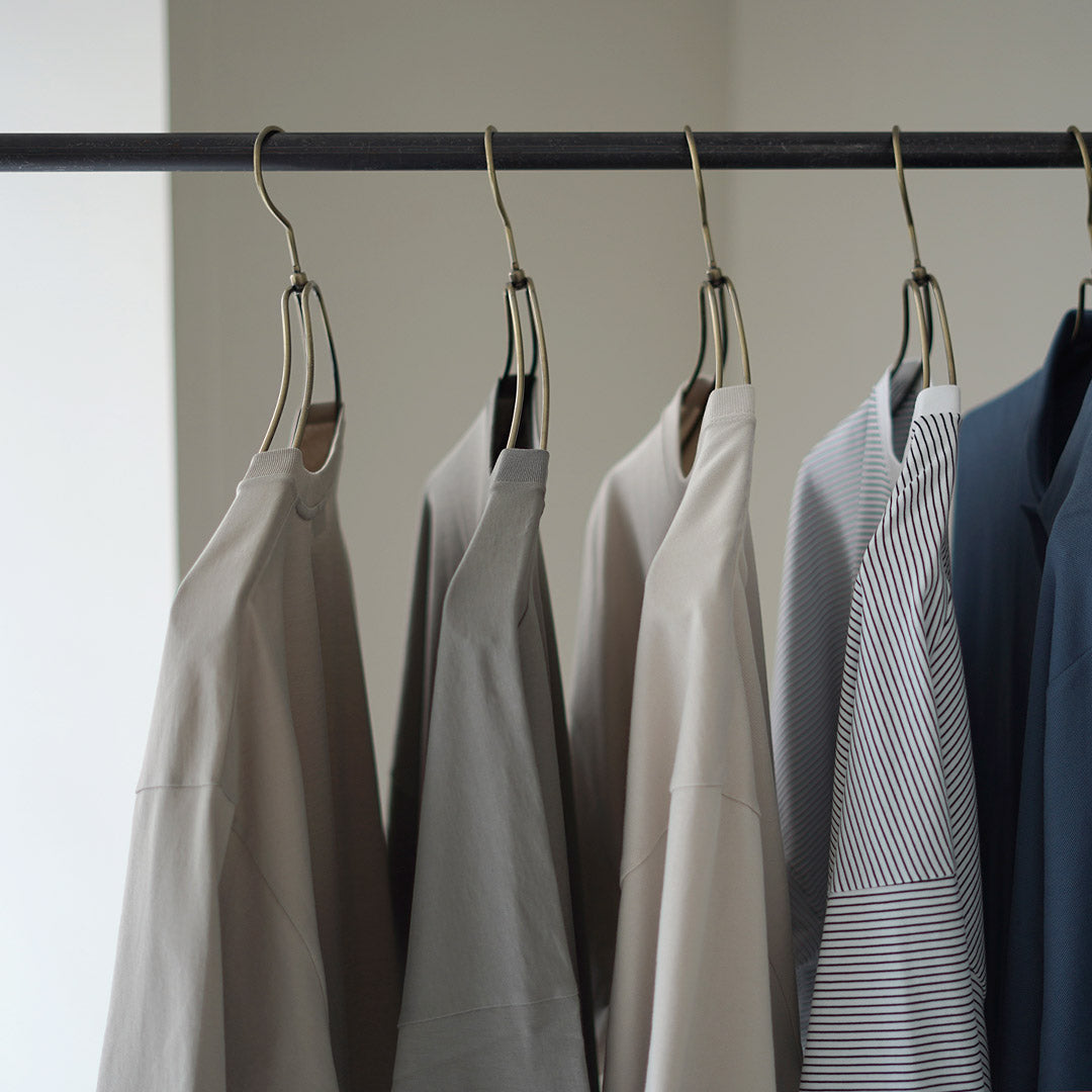 HANDVAERK(ハンドバーク) クルーネック ショートスリーブTシャツ