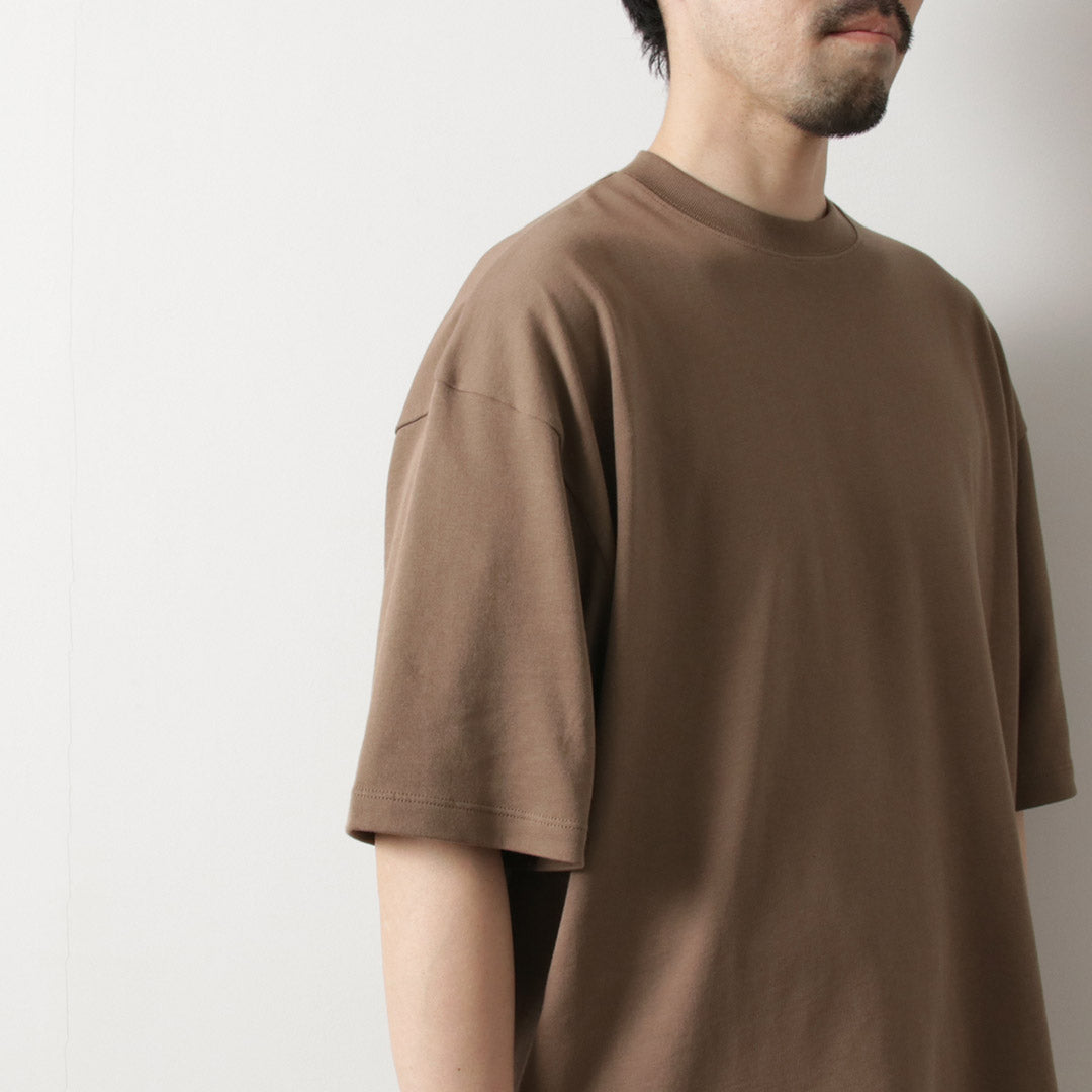 HANDVAERK(ハンドバーク) クルーネック ショートスリーブTシャツ