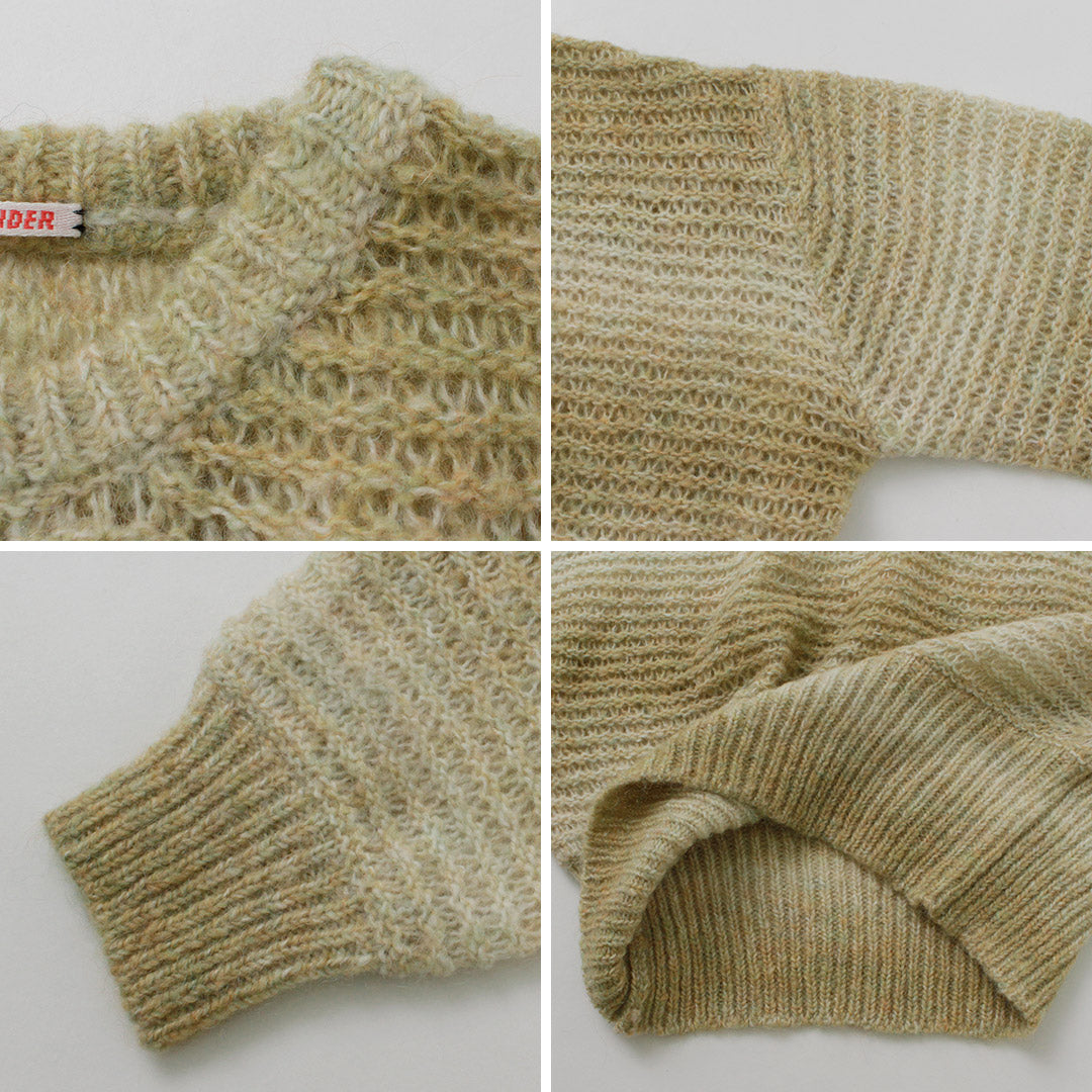 【20%OFF】RYE TENDER(ライテンダー) MARION SWEATER マリオンセーター