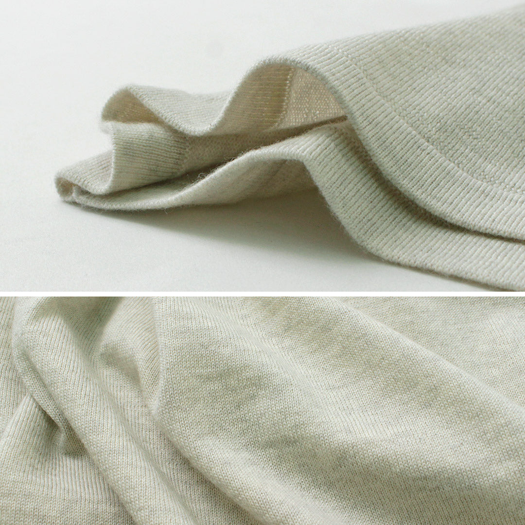 RYE TENDER(ライテンダー) JONES ONE-PIECE ジョーンズ ワンピース / レディース ニットワンピース ロング 長袖 ウール 無地 Aライン