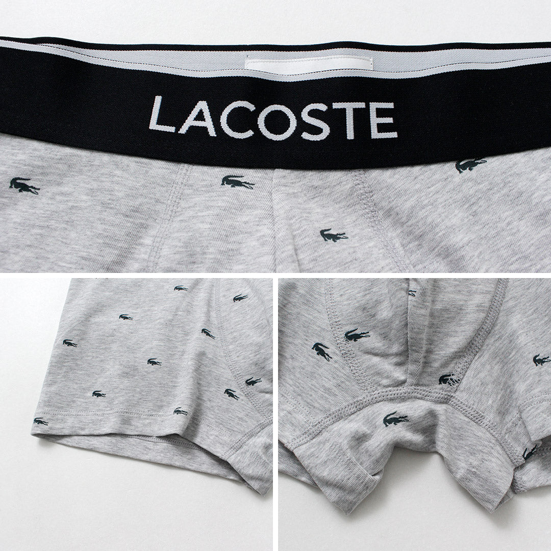 LACOSTE(ラコステ) スモールワニ 3パック ボクサーパンツ