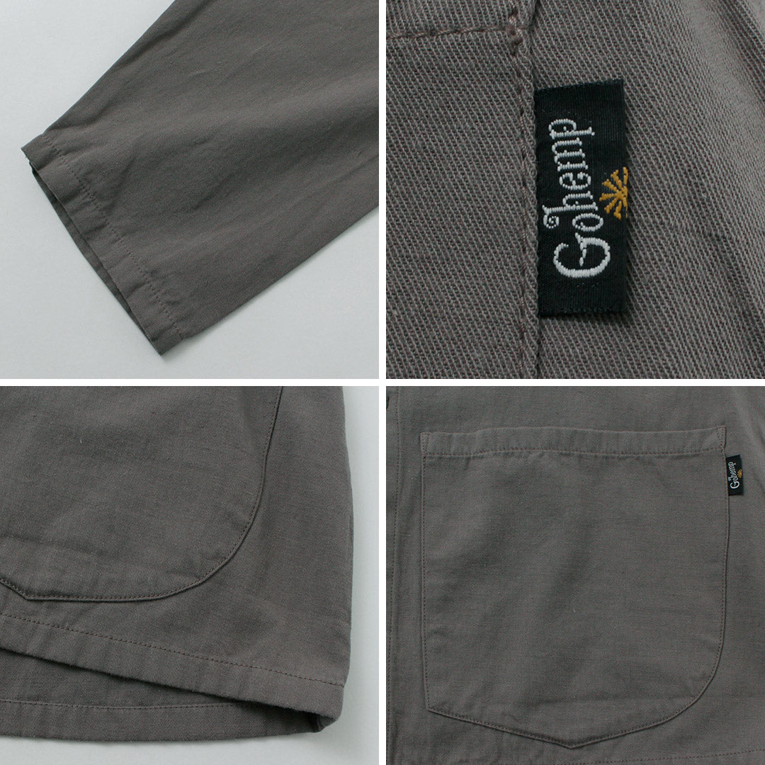 GOHEMP(ゴーヘンプ) 別注 ゴクウ ワイド ロングスリーブシャツ