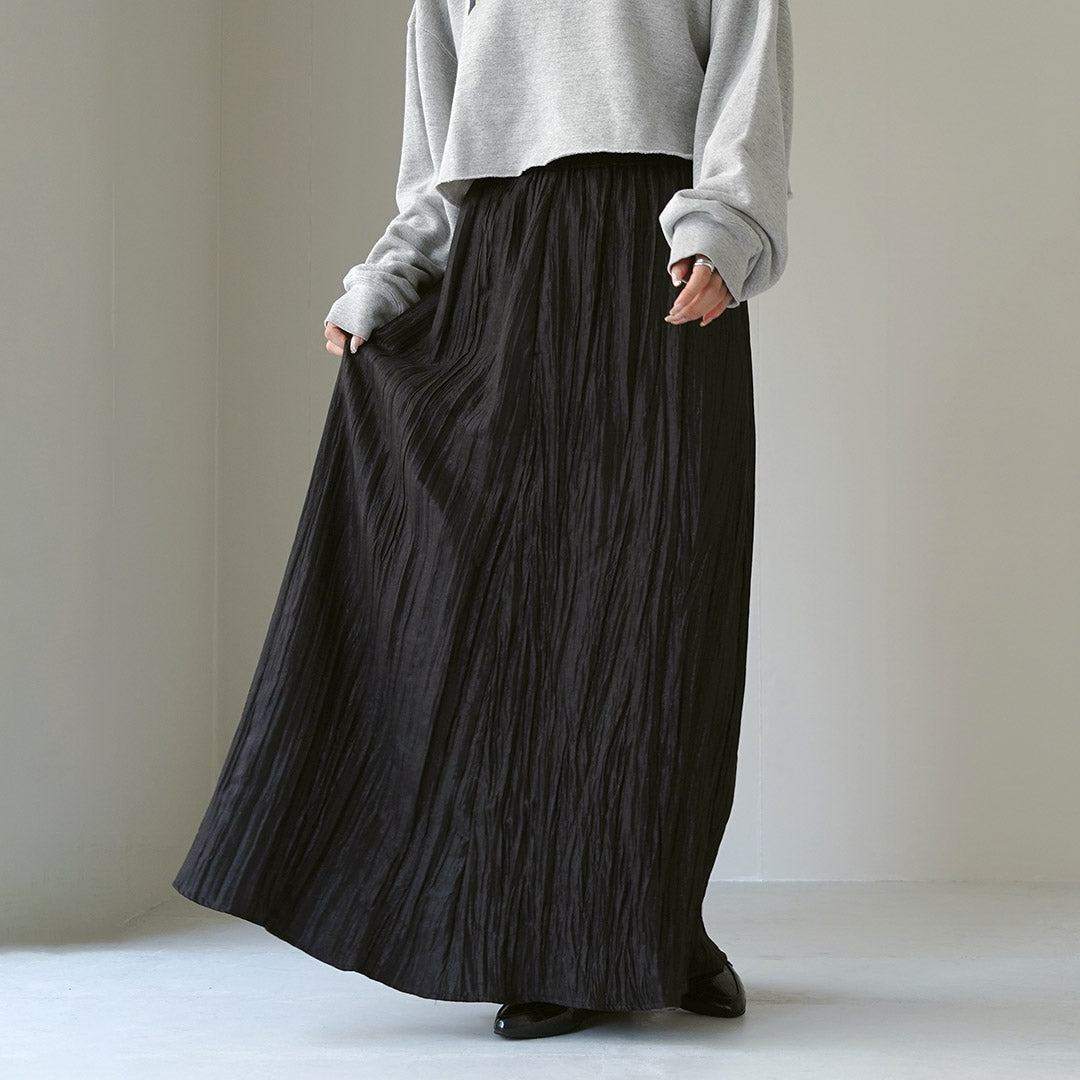 【30%OFF】CHIGNON(シニヨン) シャイニー ワッシャースカート