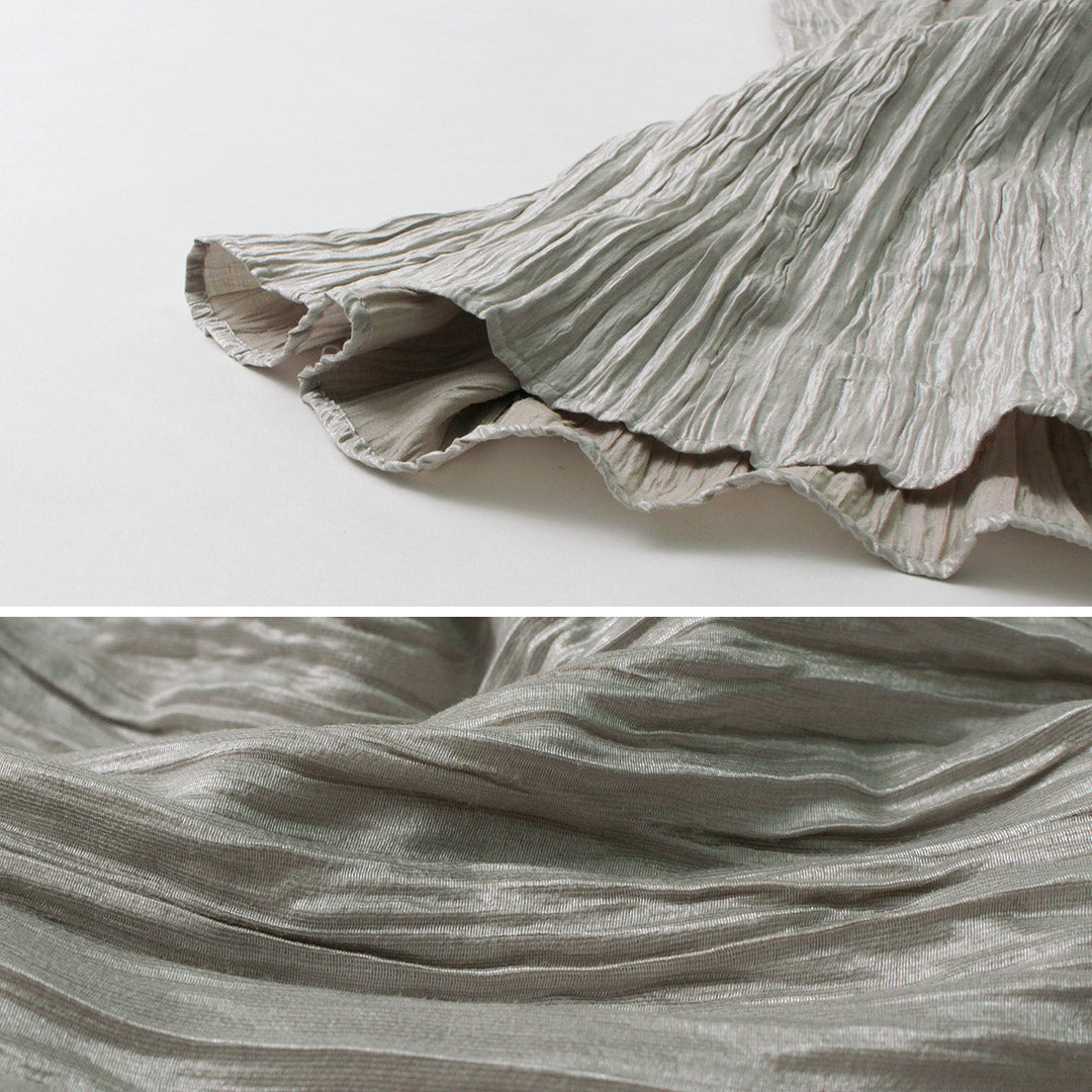 【30%OFF】CHIGNON(シニヨン) シャイニー ワッシャースカート