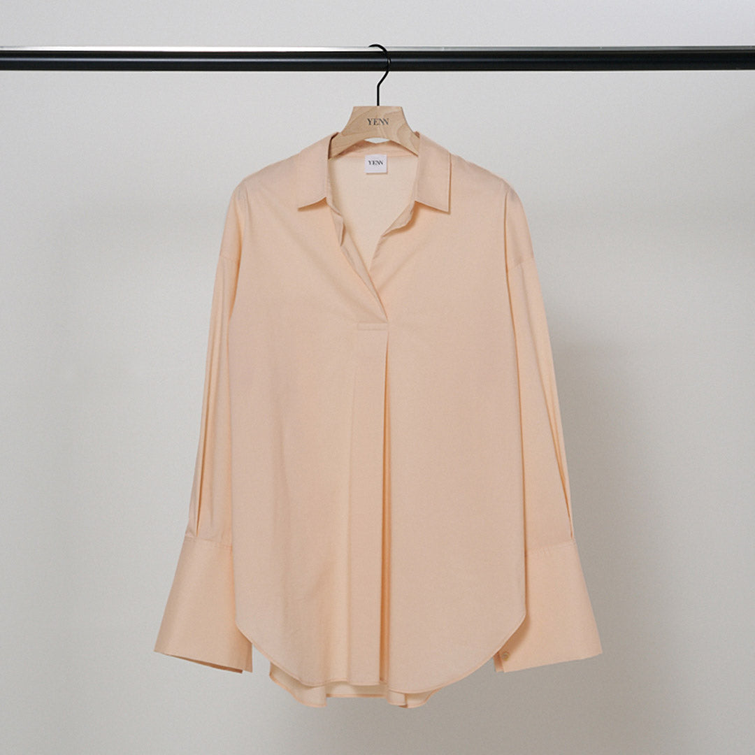 【20%OFF】YENN(イェン) スキッパーシャツ