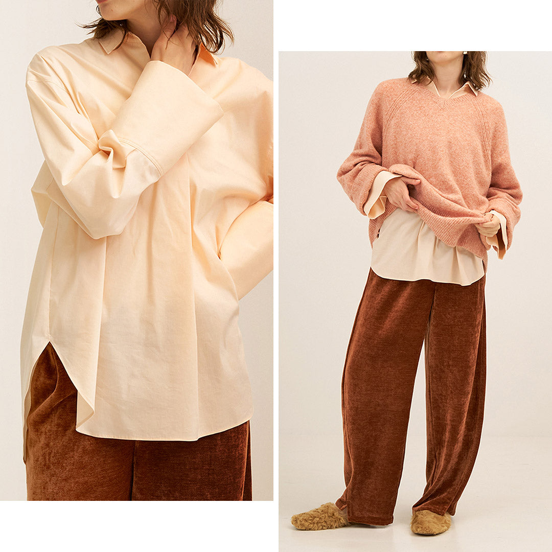 【20%OFF】YENN(イェン) スキッパーシャツ