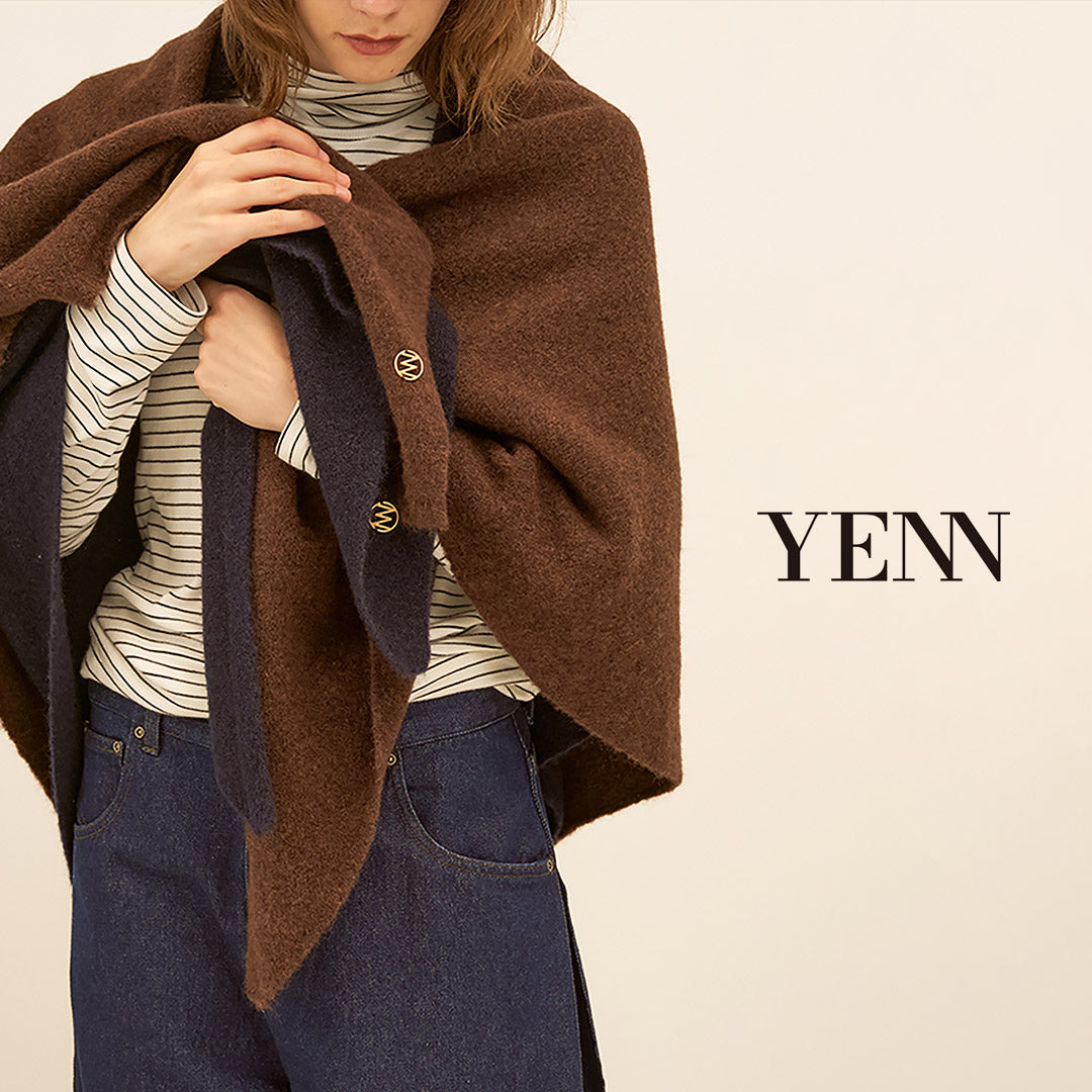 YENN(イェン)アルパカ ミックス スカーフ