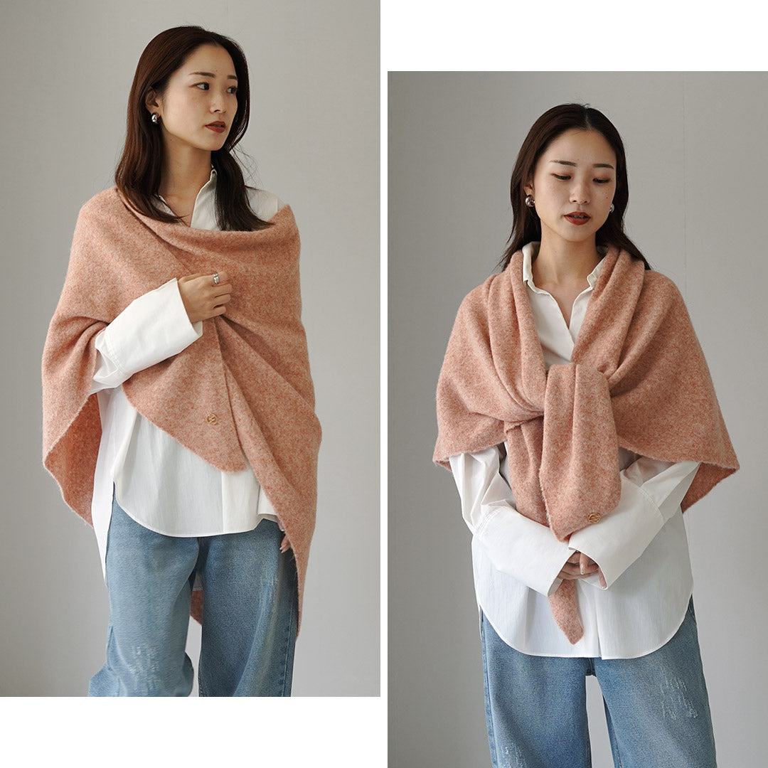 YENN(イェン)アルパカ ミックス スカーフ