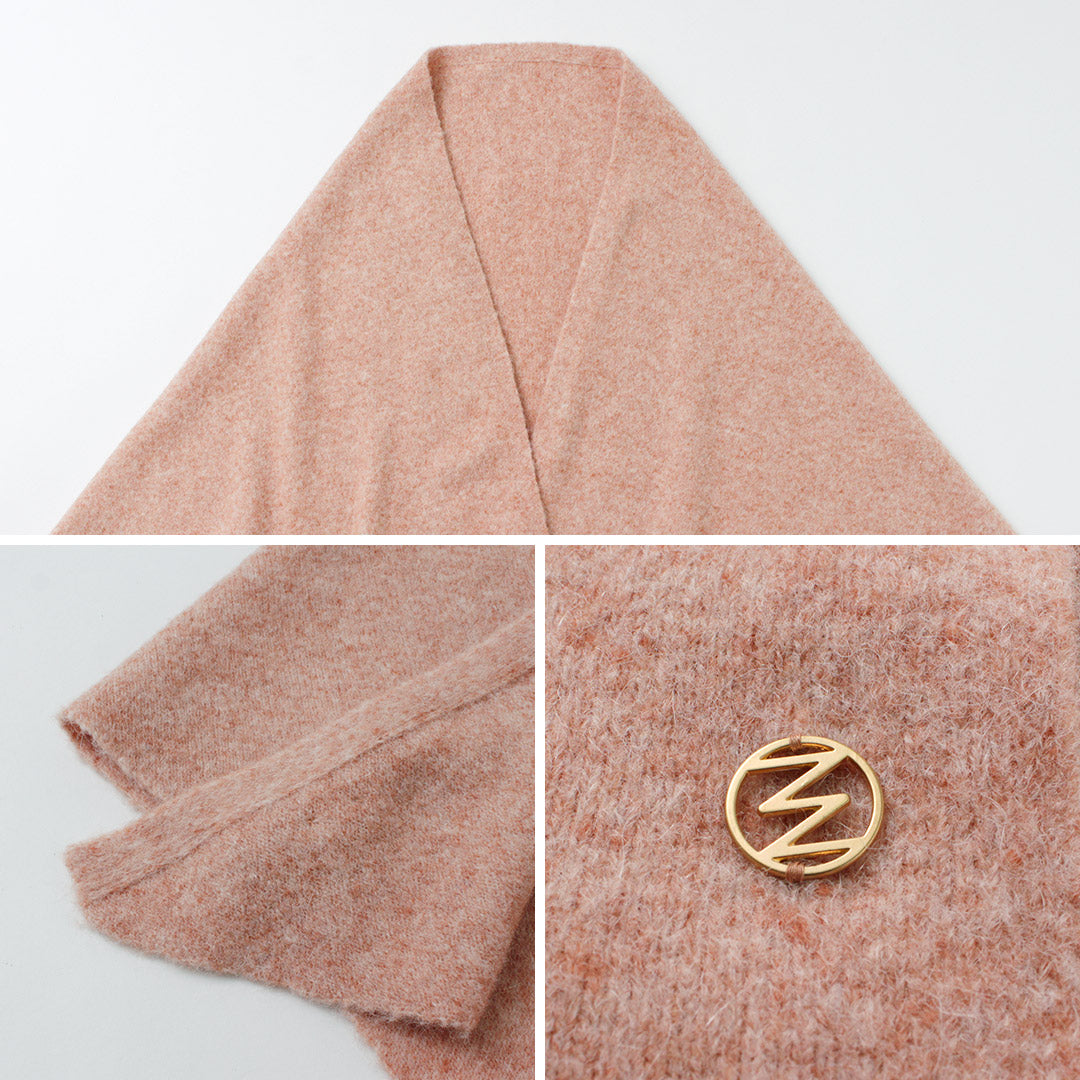 YENN(イェン)アルパカ ミックス スカーフ