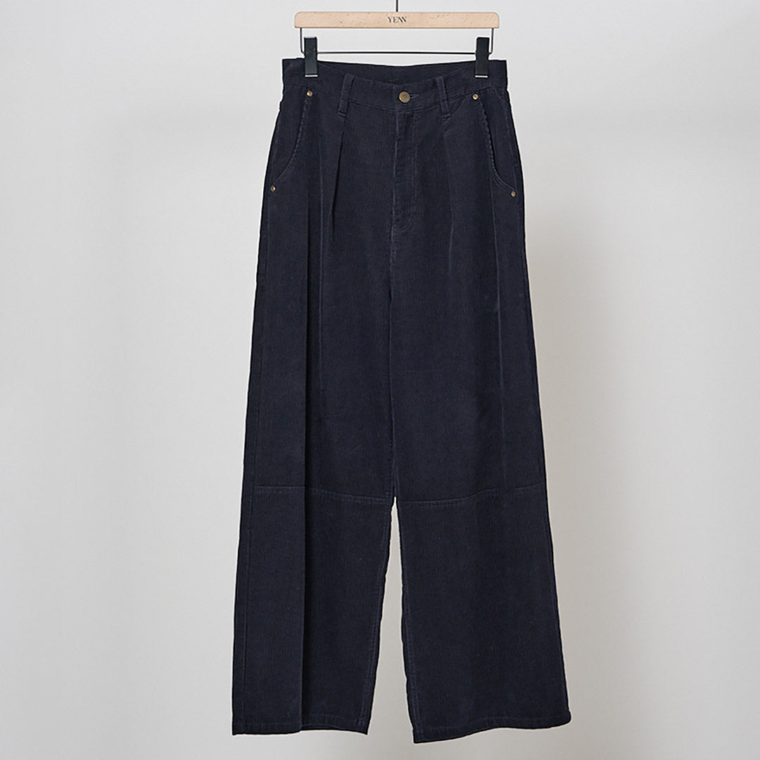 YENN(イェン) ウォッシュド コーデュロイ パンツ