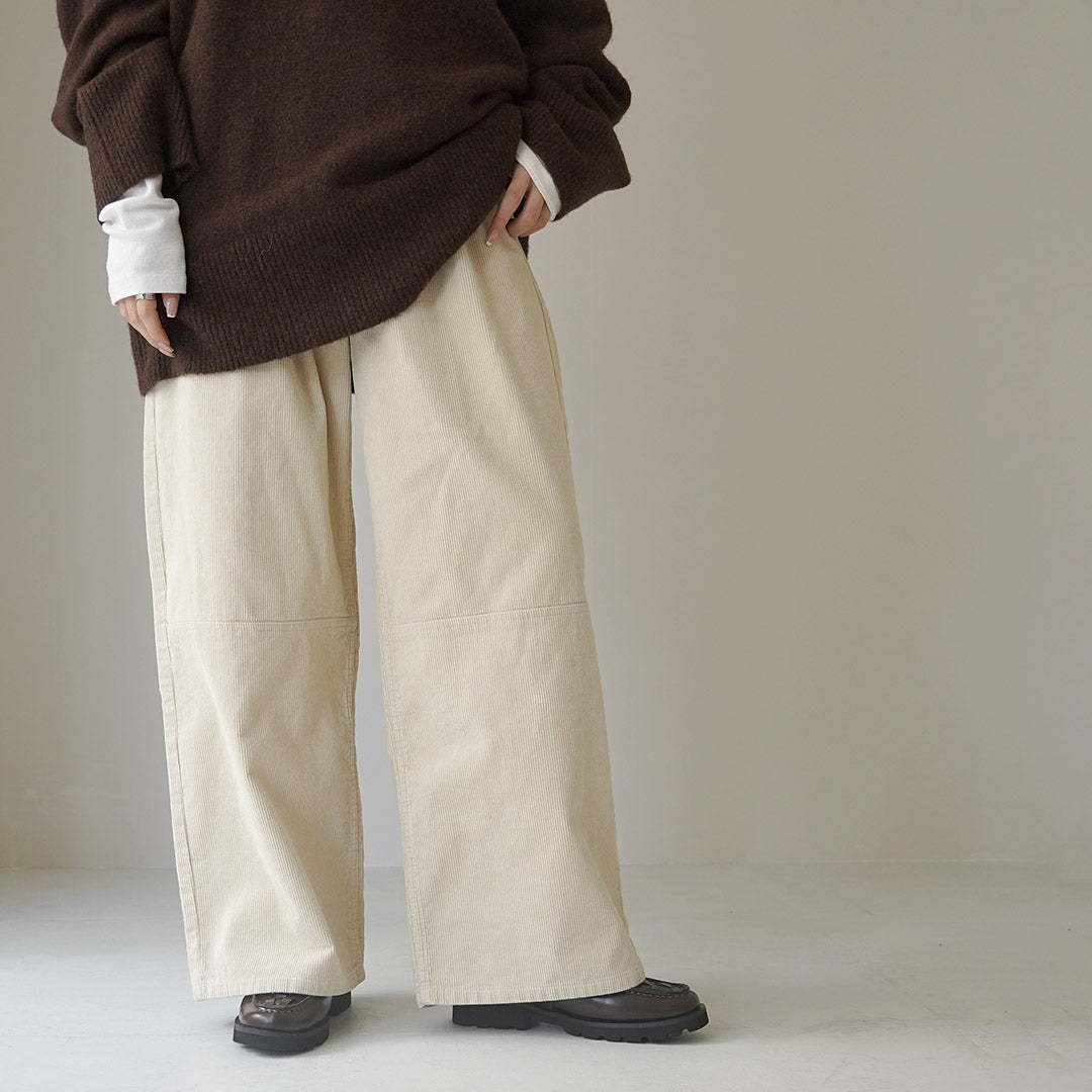 YENN(イェン) ウォッシュド コーデュロイ パンツ