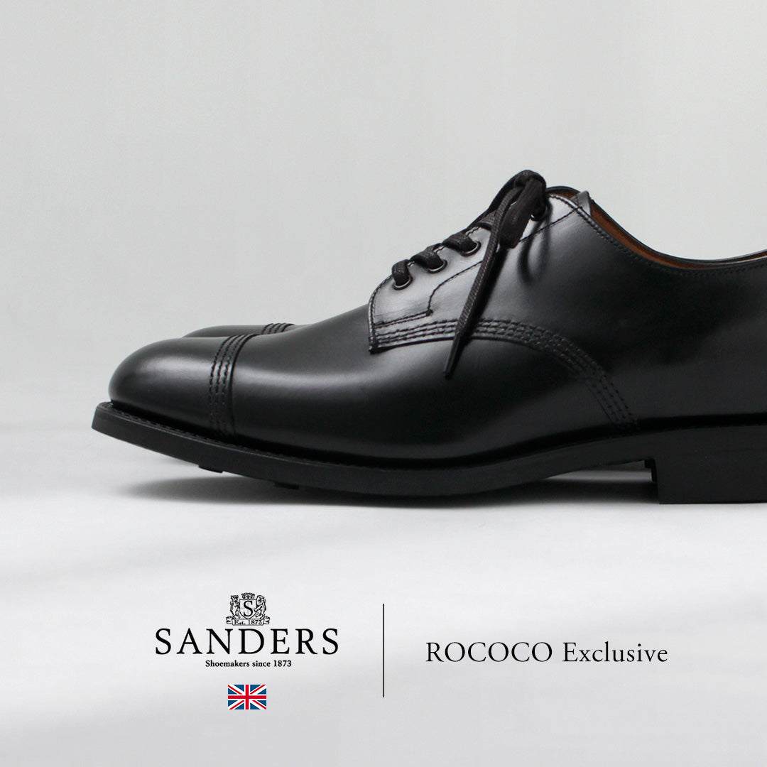 SANDERS(サンダース) 1128BC スムースレザー ミリタリーダービーシューズ