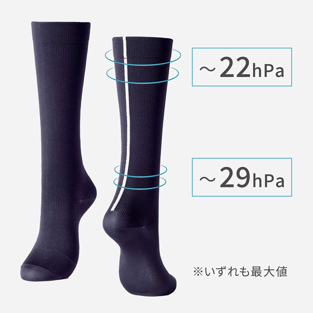 MAEE(マエエ) コンプレッションソックス ライン