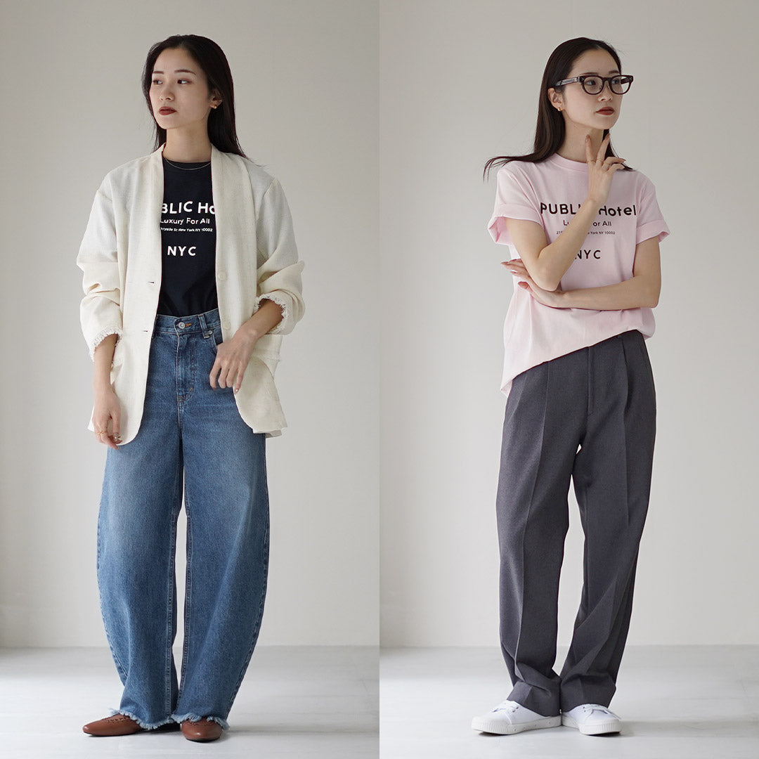 ANGE IN DISGUISE(アンジ イン ディスガイズ) PUBLIC HOTEL ロゴTEE