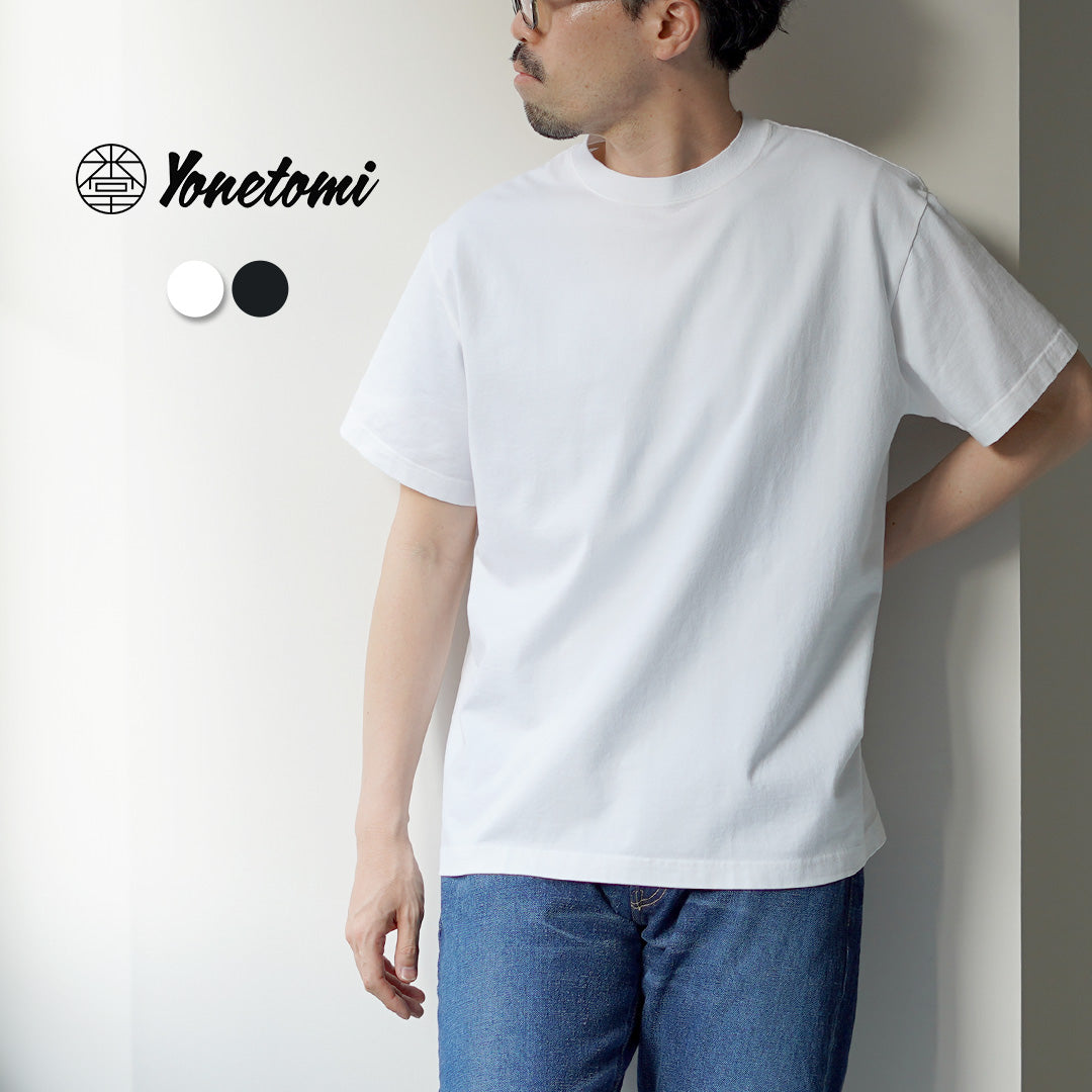 YONETOMI NEW BASIC(ヨネトミニューベーシック) ニューベーシック ショートスリーブTシャツ