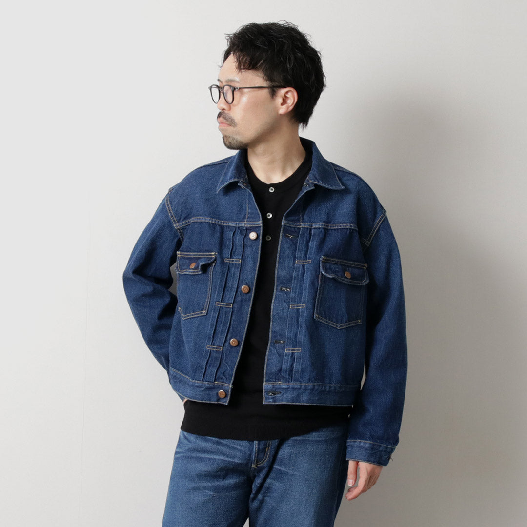 REMI RELIEF(レミレリーフ) 13oz 1954XX 2ndタイプ デニムジャケット ブルー