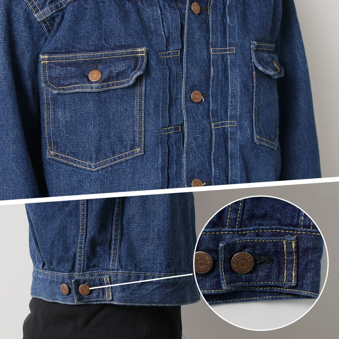 REMI RELIEF(レミレリーフ) 13oz 1954XX 2ndタイプ デニムジャケット ブルー