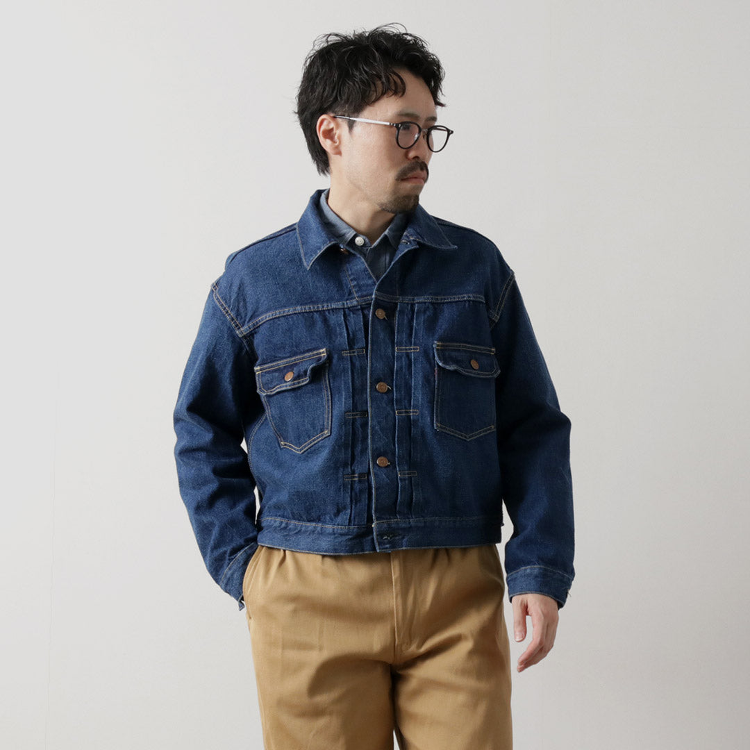 REMI RELIEF(レミレリーフ) 13oz 1954XX 2ndタイプ デニムジャケット ブルー
