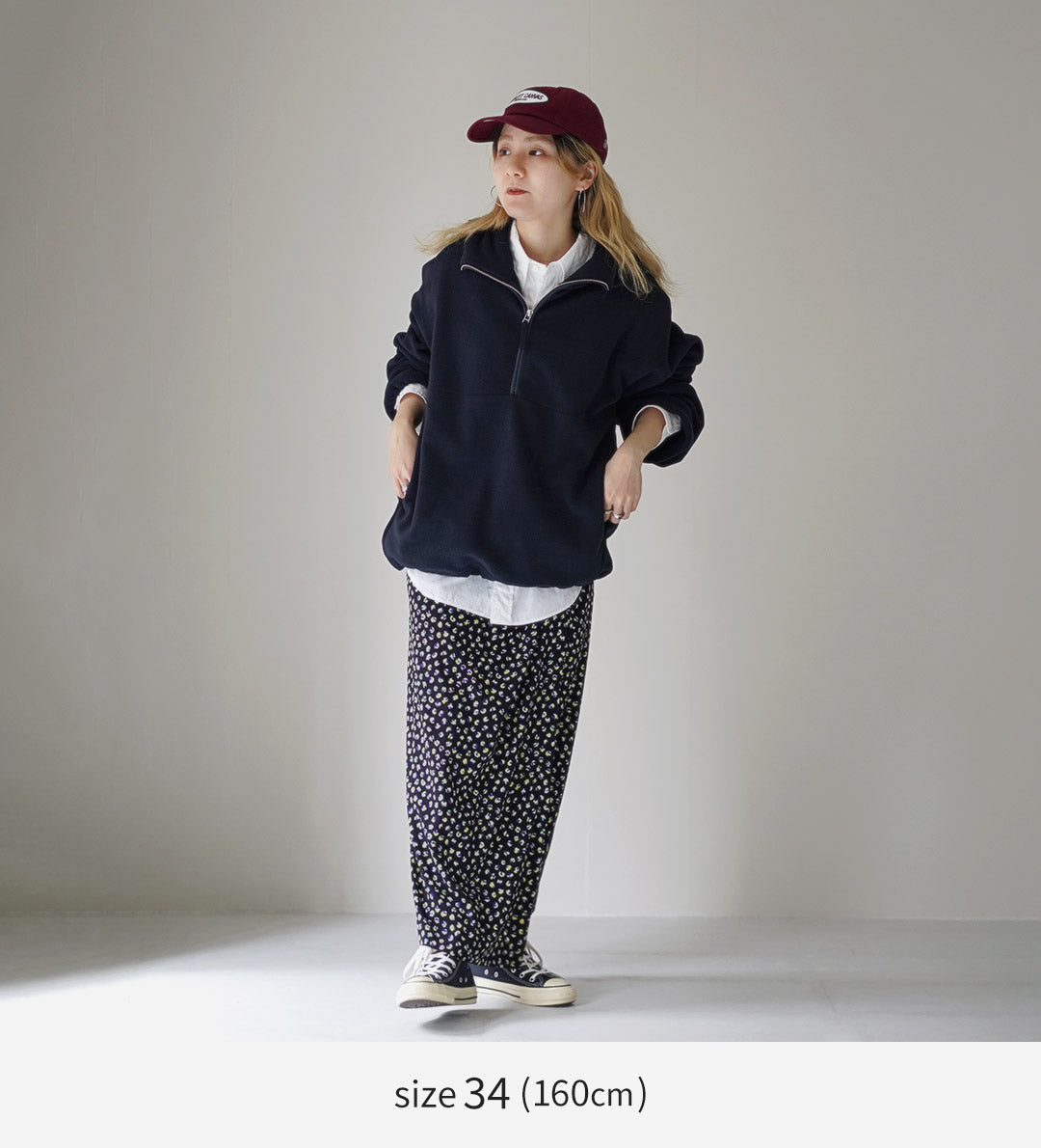 SHINZONE(シンゾーン) スパークルプリントスカート 24AMSSK06