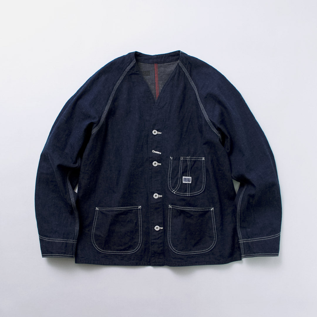 ILL ONE EIGHTY(イルワンエイティー) ファースト エンジニアジャケット / デニム ヴィンテージ コットン 綿 メンズ ライトアウター FIRST ENGINEER JACKET