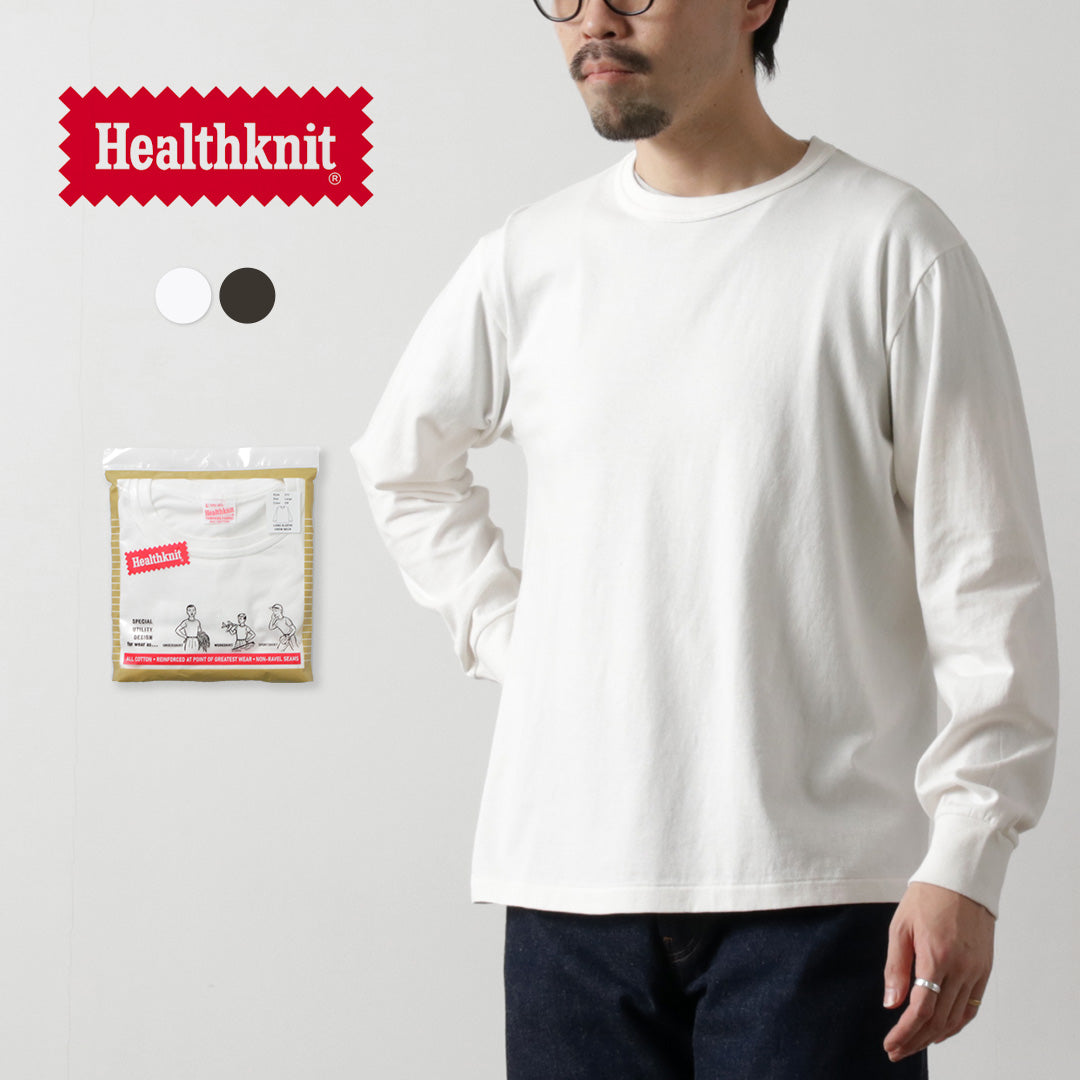 HEALTHKNIT(ヘルスニット) トンプキンス クルーネック ロングスリーブTシャツ