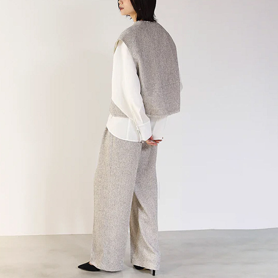 【30%OFF】CHIGNON(シニヨン) ツイードアジャストパンツ