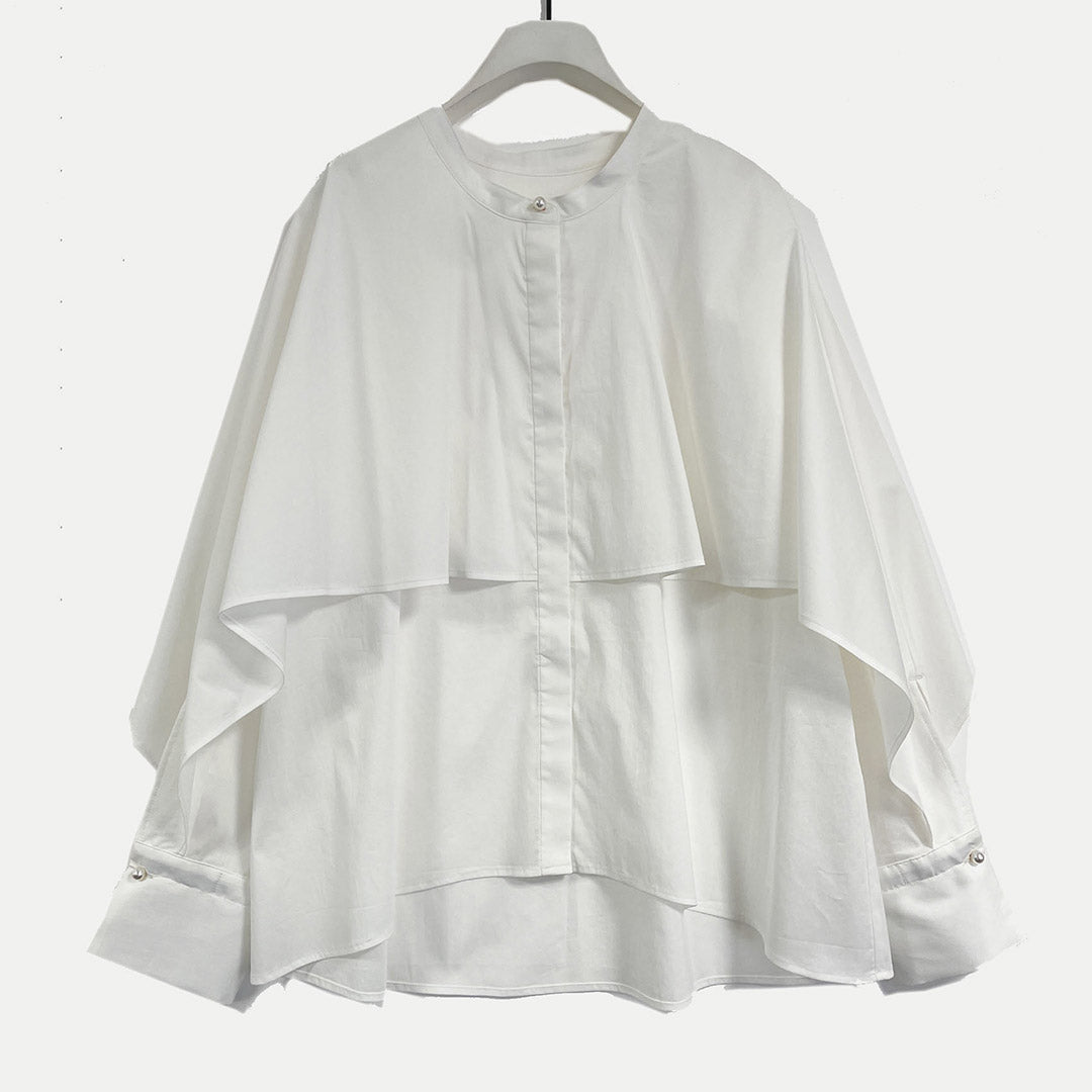 【20%OFF】CHIGNON(シニヨン) ラッフルシャツブラウス