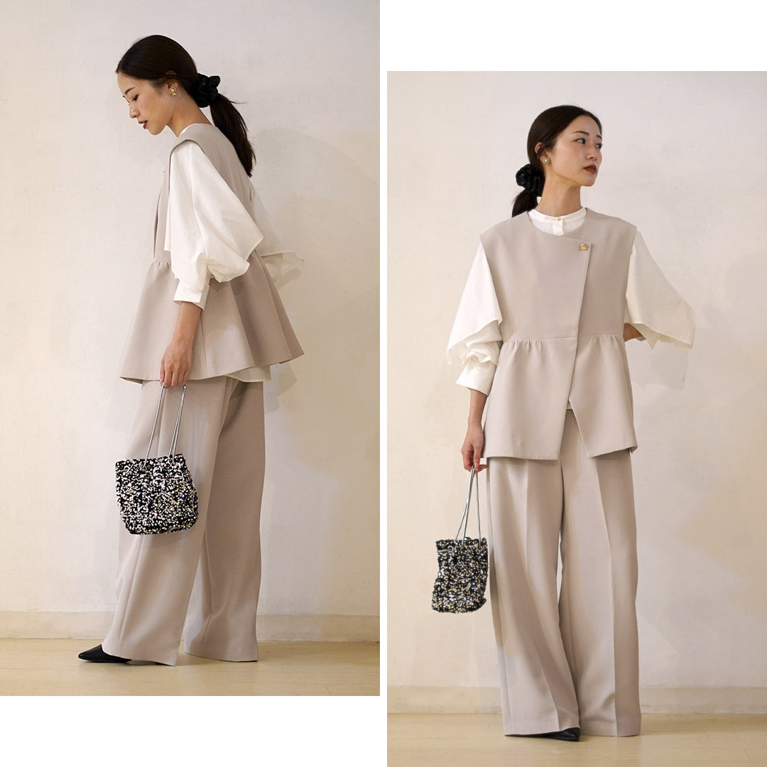 【20%OFF】CHIGNON(シニヨン) ラッフルシャツブラウス