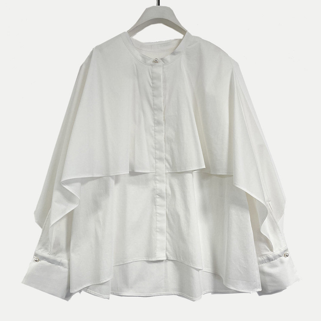 【20%OFF】CHIGNON(シニヨン) ラッフルシャツブラウス