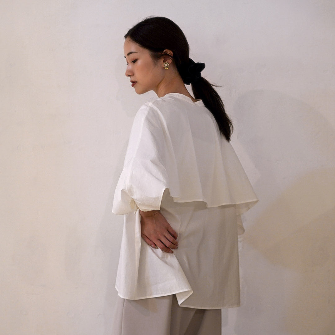 【30%OFF】CHIGNON(シニヨン) ラッフルシャツブラウス