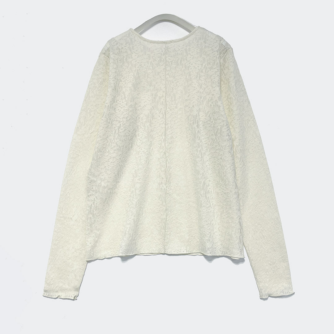 【30%OFF】CHIGNON(シニヨン) カットジャガード インナートップス