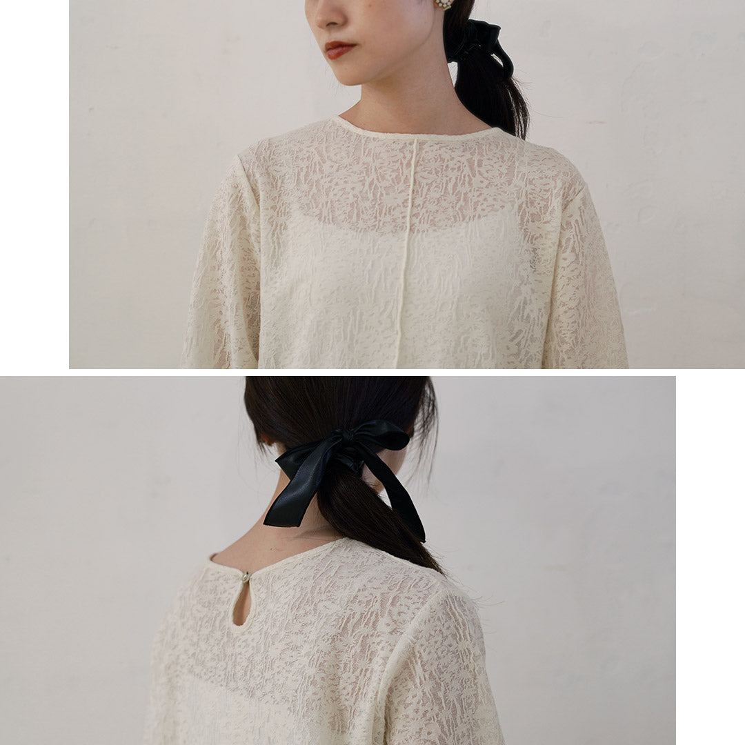【30%OFF】CHIGNON(シニヨン) カットジャガード インナートップス