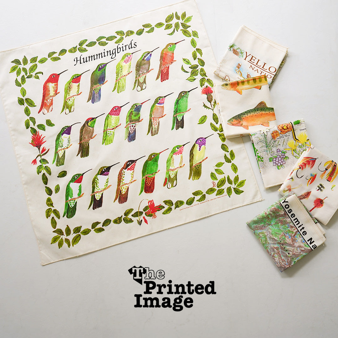 THE PRINTED IMAGE(ザ プリンテッドイメージ) ネイチャープリントバンダナ