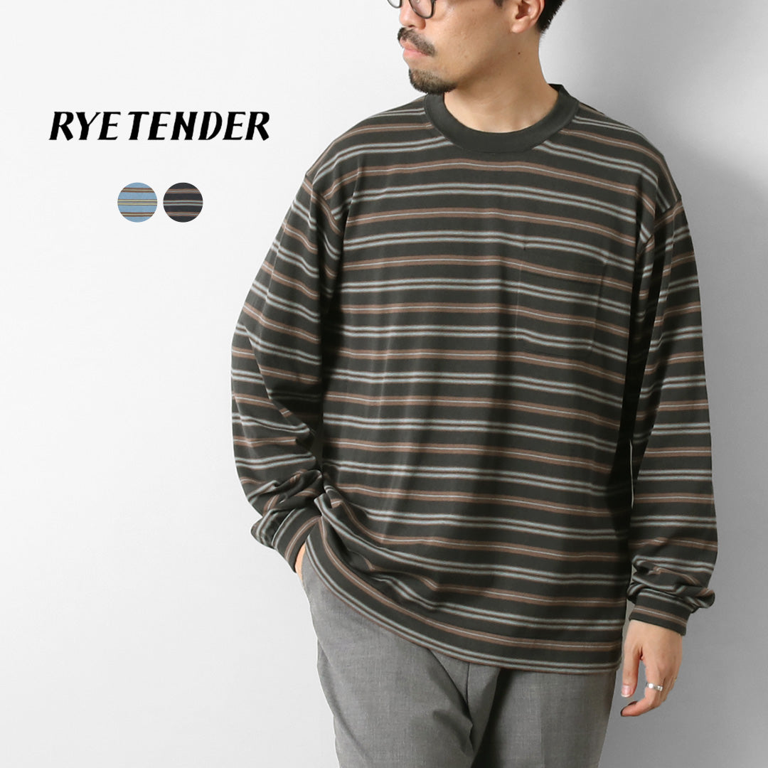 RYE TENDER(ライテンダー) キャップ ロングTシャツ
